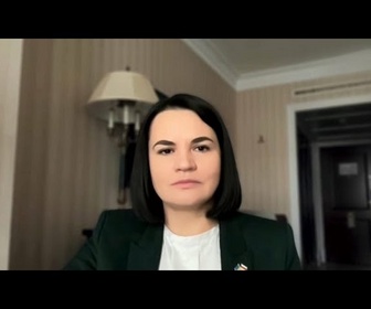 Replay Loukachenko exécutera tous les ordres de Poutine, affirme l'opposante bélarusse Tikhanovskaïa
