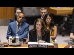 Replay Nouveau veto américain à une résolution du Conseil de sécurité de l'ONU sur Gaza