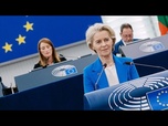 Replay La Commission Von der Leyen survit aux motions de censure de l'extrême droite et de l'extrême gauche