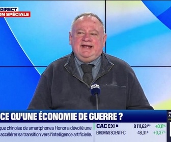 Replay Le débat - Nicolas Doze face à Jean-Marc Daniel : Qu'est-ce qu'ne économie de guerre ? - 03/03