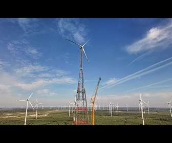 Replay La plus haute éolienne du monde atteint 365 mètres en Allemagne