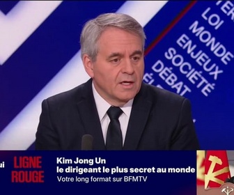Replay BFM Politique - Démission de Jack Lang: Il devait partir, il devait quitter l'Institut du monde arabe, estime Xavier Bertrand (LR)