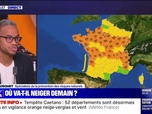 Replay Perrine jusqu'à minuit - Neige-vent : 52 départements en orange - 20/11