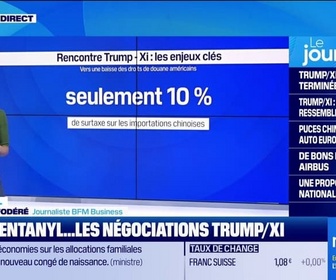 Replay Good Morning Business - Soja, fentanyl... les négociations Trump/Xi