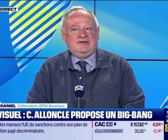 Replay Good Morning Business - L'Edito de Jean-Marc Daniel : Audiovisuel, Charles Alloncle propose un big-bang - 27/04