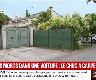 Replay BFM Première - Carpentras: les enfants se seraient eux-mêmes enfermés dans le véhicule d'après les premiers éléments de l'enquête