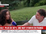 Replay BFM Première - Canicule: certains Parisiens choisissent de passer la nuit dehors plutôt que confinés en appartement