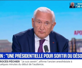 Replay Apolline de 9 à 10 - Jean-Pierre Raffarin estime que la dissolution est inéluctable mais plaide pour trouver d'autres solutions
