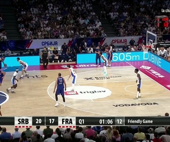 Replay Match amical - Serbie - France - Basket