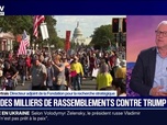 Replay 20H BFM - Rassemblements contre Donald Trump aux États-Unis: C'est assez exceptionnel, explique Bruno Tertrais, directeur adjoint de la Fondation pour la recherche stratégique