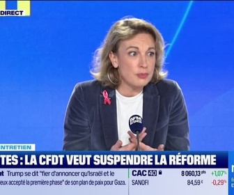 Replay Le Grand entretien : Retraites, la CFDT veut suspendre la réforme - 09/10