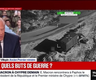 Replay BFM Politique - Guerre au Moyen-Orient: Il faut amortir la hausse du prix des carburants, indique Dominique de Villepin, ancien Premier ministre