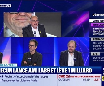 Replay Tech & Co, la quotidienne - Yann LeCun lance AMI Labs et lève un milliard - 10/03
