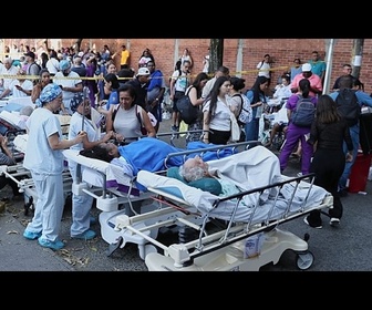 Replay Colombie : un hôpital de Cali s'effondre après le séisme, les patients soignés dehors