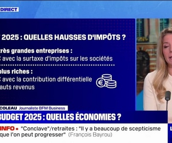 Replay Doze d'éco - Budget 2025: les pistes du gouvernement pour faire 30 milliards d'euros d'économies