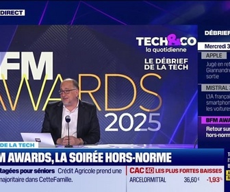 Replay Tech & Co, la quotidienne - Les BFM Awards, la soirée hors-norme - 03/12
