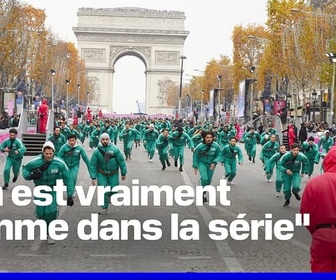 Replay ROBIN DE BFM - Une partie géante de 1, 2, 3, soleil sur les Champs-Élysées