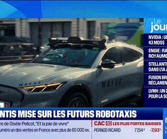 Replay Good Morning Business - Stellantis mise sur les futurs robotaxis