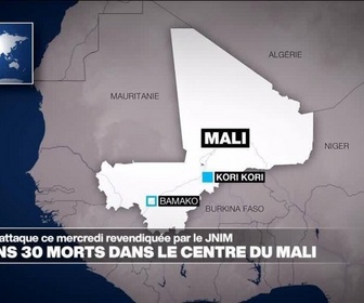 Replay Journal de l'Afrique - Au moins 30 personnes tuées par le groupe jihadiste JNIM mercredi dans le centre du Mali