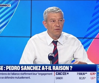 Replay Le débat - Nicolas Doze face à Jean-Marc Daniel : Défense, Pedro Sanchez a-t-il raison ? - 26/06