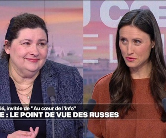 Replay Au cœur de l'info, l'invité - Cécile Vaissié : Il ne faut pas imaginer que tous les Russes approuvent cette guerre