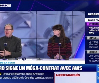 Replay Tech & Co, la quotidienne - STMicro signe un méga-contrat avec AWS - 09/02