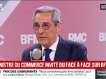 Replay Face à Face - Serge Papin, ministre du Commerce, estime qu'il n'y a pas d'urgence à rouvrir les négociations commerciales