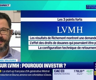 Replay Tout pour investir - Le match des valeurs : Zoom sur Sodexo et LVMH - 21/01