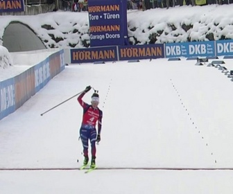 Replay Tout le sport - Biathlon : poursuites presque parfaites pour les Bleus à Hochfilzen