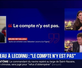 Replay BFM Grand Soir - Retailleau à Lecornu : Le compte n'y est pas - 02/10