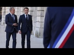 Replay Emmanuel Macron et Donald Tusk signent un traité d'assistance mutuelle
