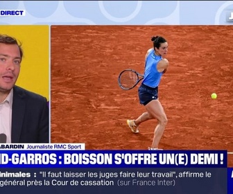 Replay Parlons info ! - Roland-Garros : Boisson s'offre un(e) demi ! - 05/06