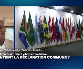 Replay Journal de l'Afrique - G20 historique en Afrique du Sud: un changement de paradigme pour le continent ?