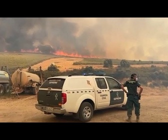 Replay Les terres agricoles du nord de l'Espagne ravagées par d'immenses incendies
