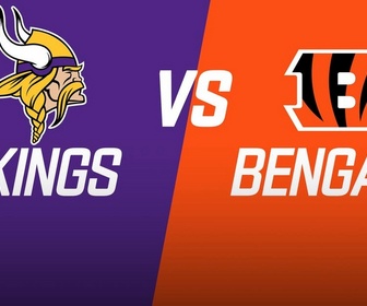 Replay Les résumés NFL - Week 15 : Minnesota Vikings - Cincinnati Bengals