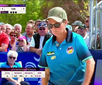Replay Championnats de France - la finale individuel dames - Pétanque