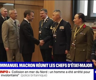 Replay BFM Story - Story 1 : Emmanuel Macron réunit les chefs d'etat-major - 11/03