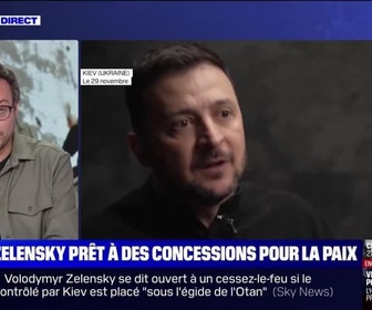 Replay BFM Story Week-end - Story 2 : Volodymyr Zelensky prêt à des concessions pour la paix - 30/11