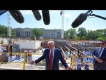Replay Trump présente le vaste chantier de la salle de bal de la Maison-Blanche