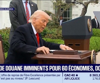Replay Good Morning Business - Droits de douane imminents pour 60 économies, dont l'UE