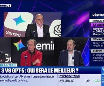 Replay Tech & Co, la quotidienne - Gemini 3 vs GPT-5 : qui sera le meilleur ? - 25/11
