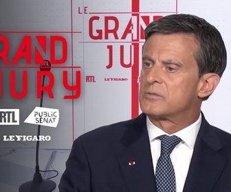 Replay Le Grand Jury - L'invité du Grand Jury : Manuel Valls