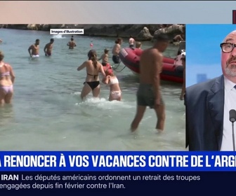 Replay BFM Première - Une proposition de loi veut transformer les congés non pris en salaire