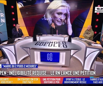 Replay Les Grandes Gueules - Peine d'inéligibilité requise contre Le Pen: Le RN lance une pétition pour défendre la démocratie. Prêt à la signer ?