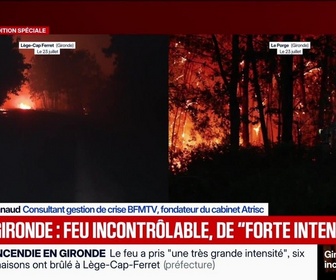 Replay BFM Grand Soir - Feux en Gironde : la nuit de tous les risques - 23/07