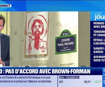 Replay Good Morning Business - Pernod Ricard : pas d'accord avec Brown-Forman