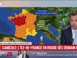 Replay BFM Première - Canicule: 24 départements en vigilance rouge samedi