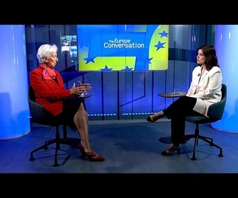 Replay Lagarde à Euronews : l'euro numérique ne remplacera pas les espèces