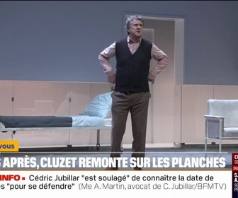 Replay Culture et vous - 25 ans après, François Cluzet remonte sur les planches et incarne un psychiatre interné dans un asile dans Encore une journée divine