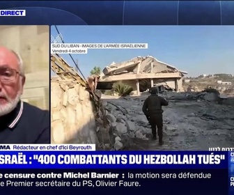 Replay Le 120 minutes - Israël : 400 combattants du Hezbollah tués - 05/10